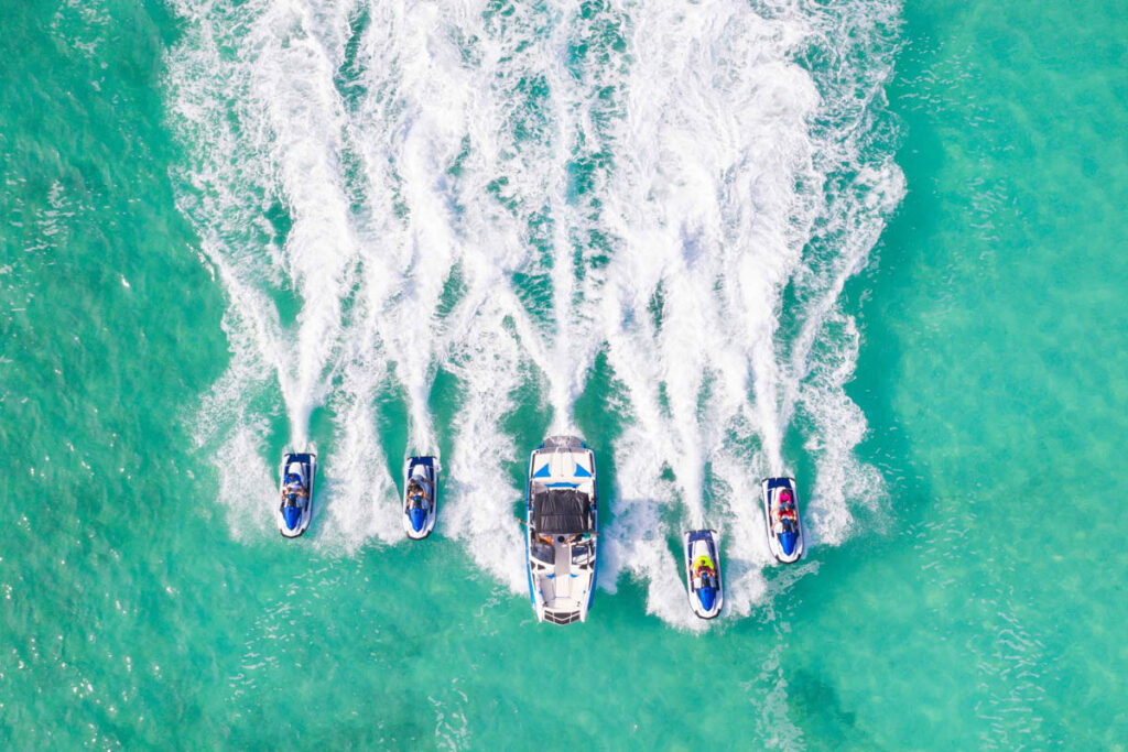 Blue Haven Resort Experiences - Jet Skiing Aerial