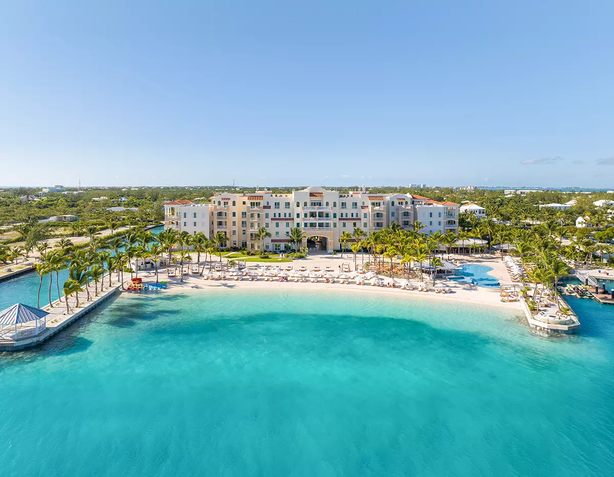 Blue Haven All-Inclusive Resort Turks & Caicos - Aerial Drone View